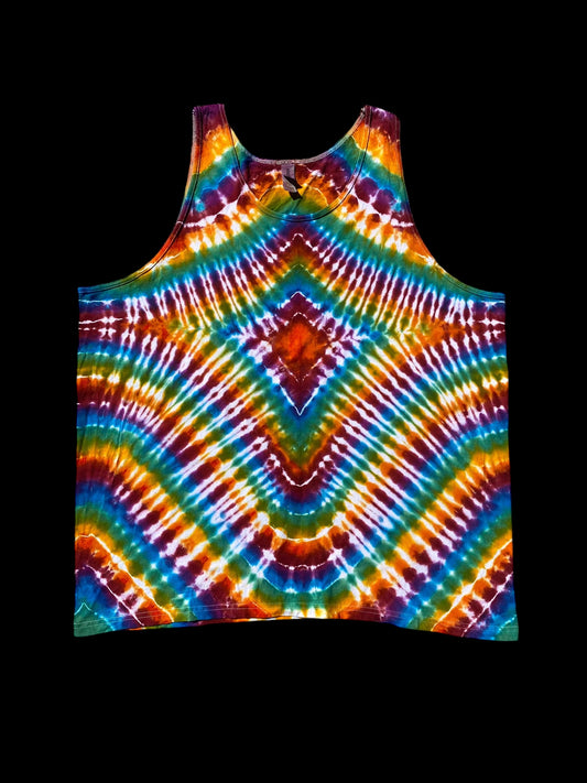 “Rusty Rainbow” Men’s Tank ~ size 2X