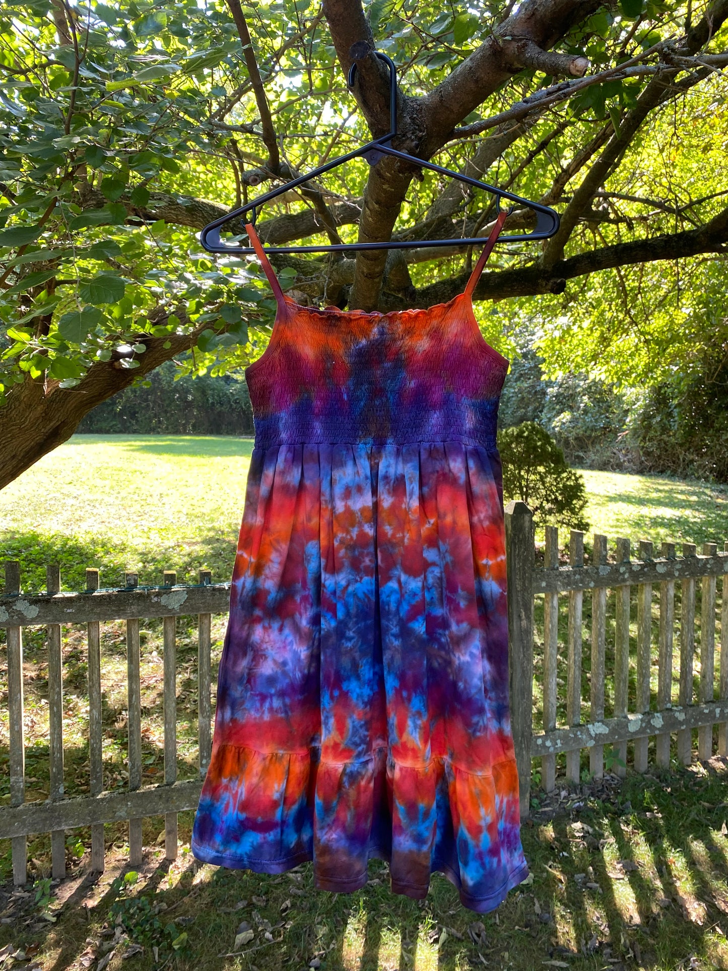 “Fire & Ice” Ultimate Sundress ~ kid’s size 8