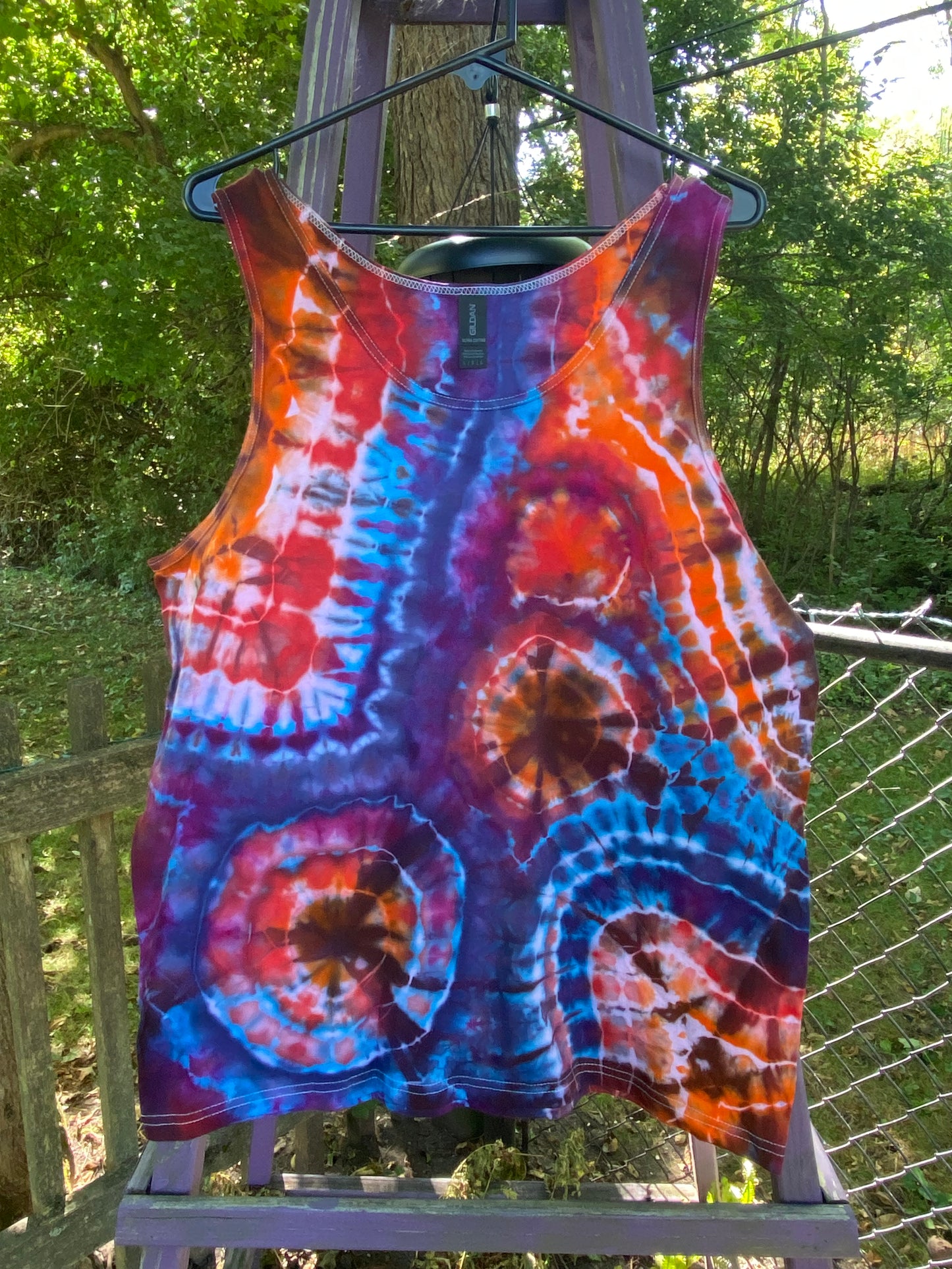 “Fire & Ice” Men’s Tank ~ size L