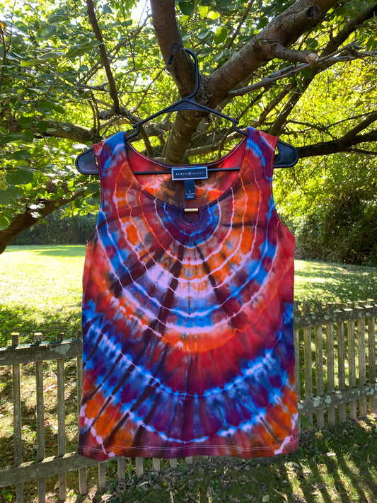 “Fire & Ice” tank ~ size S