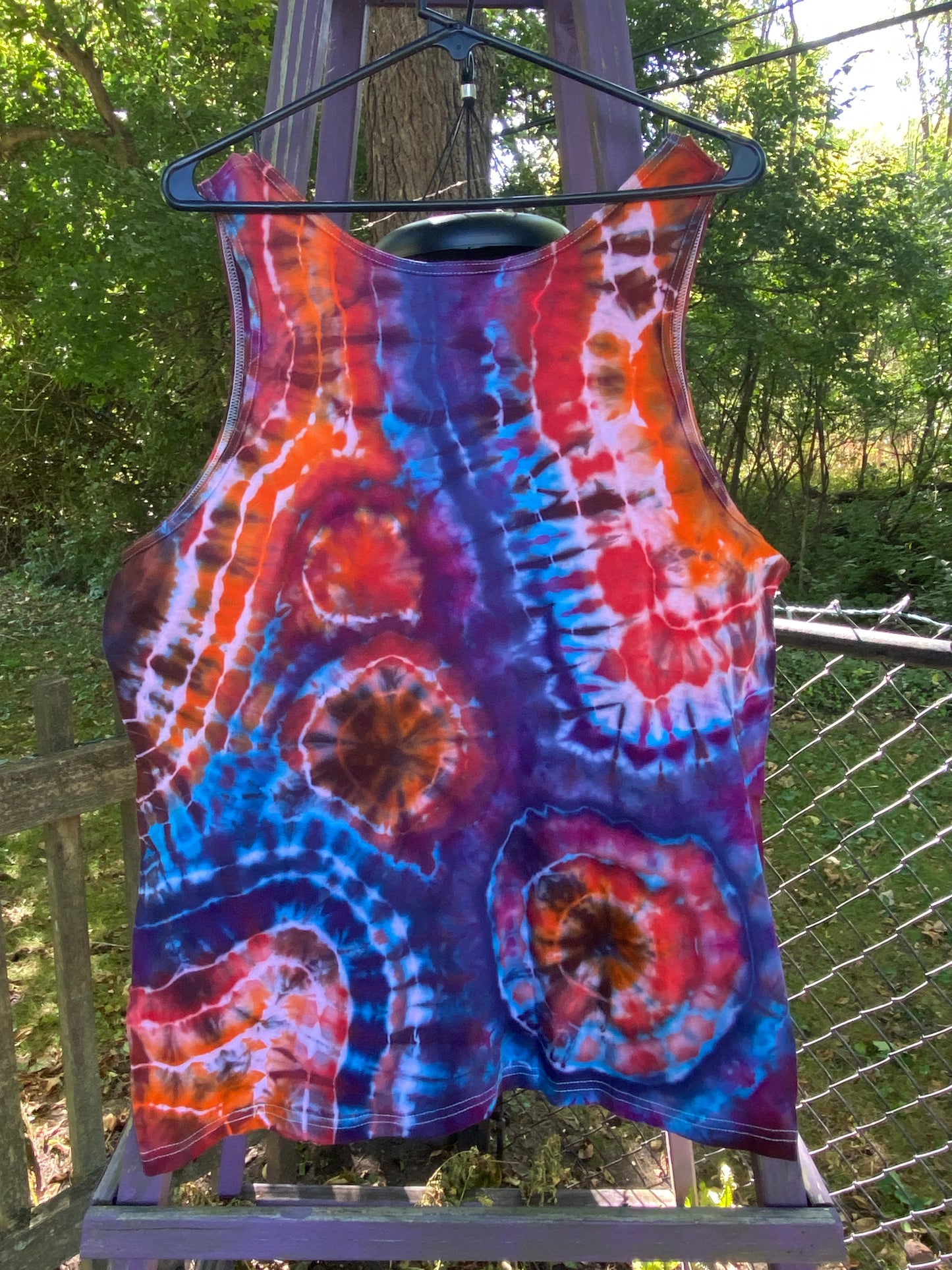 “Fire & Ice” Men’s Tank ~ size L