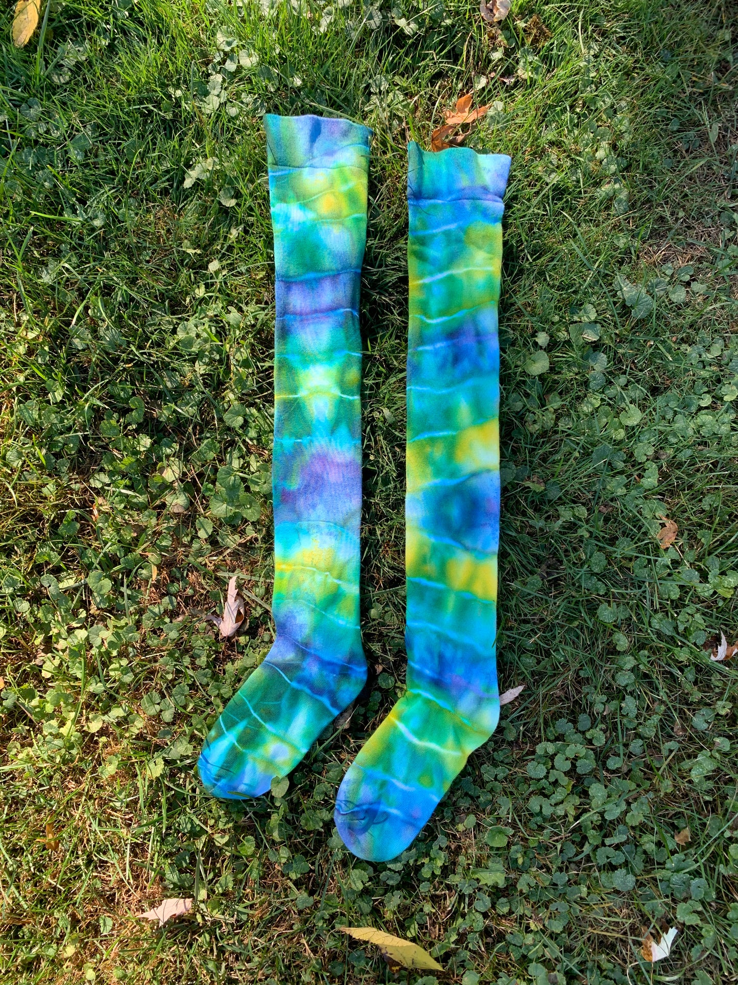 “Aquamarine” Knee-high Socks